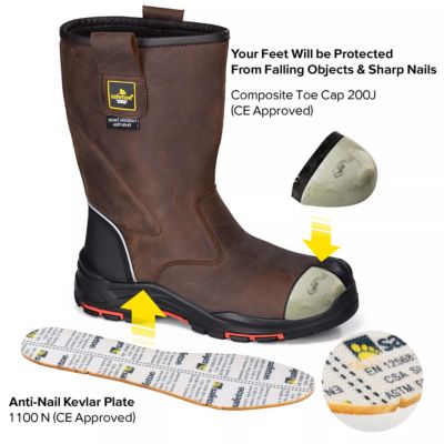 Safetoe H-9441 Short Safety Boots