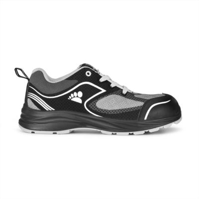  Safetoe L-7501 GREY S1P SBP SRC EH SLIP RESISTANT LOW ANKLE SAFETY SHOES. 
