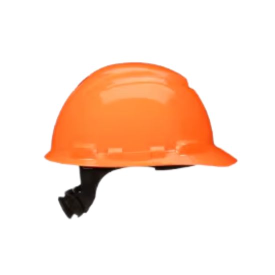 3M H-706R Hard Hat Helmet with 4-Point Ratchet Suspension