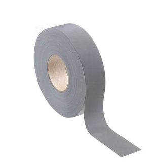 High Visibility Polyester Silver Grey Reflective Tape 100 Metre Roll