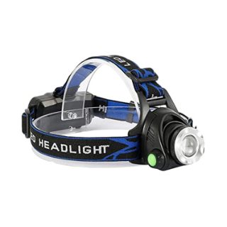 RECHARGEABLE CREE XML T6 LED ZOOMABLE HEADLAMP ADJUSTABLE OUTDOOR CAMPING AND FISHING HEADLIGHTS