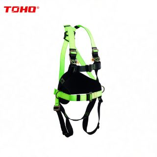 TOHO MH110 5D RING FALL ARREST WORK POSITIONING AND RETRIEVAL FULL BODY SAFETY HARNESS WITH STEEL COBRA BUCKLES