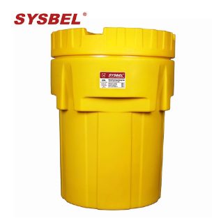SYSBEL SYD950 95 Gallon Polyethylene Overpack Salvage Drum for Hazardous Waste, Chemical and Spill Containment