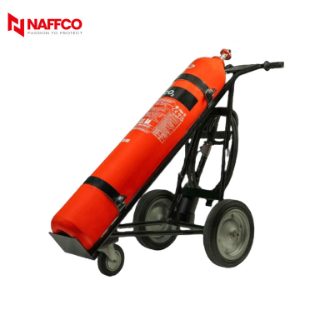 NAFFCO NTC30X 30 KG CARBON DIOXIDE CO2 FIRE EXTINGUISHER WITH TROLLEY