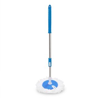 Stainless Steel Spin Mop Replacement Rod with Rotating Handle