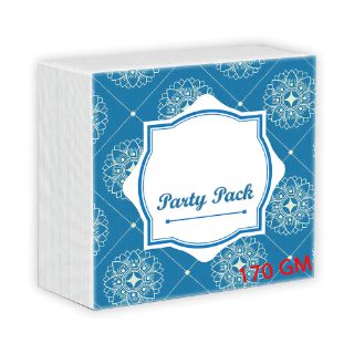 Tissue Party Pack 170 Gram Soft Disposable Tissue Paper