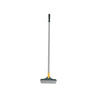3566 Dual Function Bathroom Brush and Wiper for Toilet and Shower Cleaning