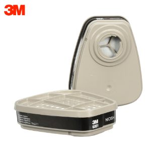 3M 6001 Organic Vapor Filter Cartridge for Respiratory Protection