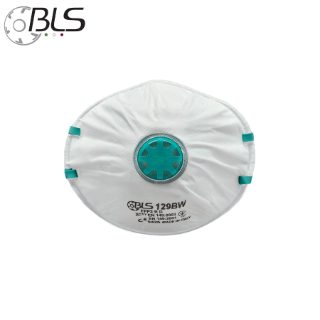 BLS 129BW FFP2 NR D Disposable Cup Shaped Particulate Respirator with Exhalation Valve