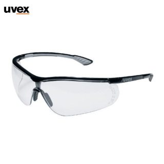 Uvex Sportstyle Anti Scratch Anti Fog UV400 Polycarbonate Clear Lens Safety Glasses