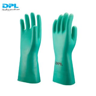 DPL INTERFACE PLUS FLOCK LINED FOOD GRADE AND CHEMICAL RESISTANT NITRILE GLOVES