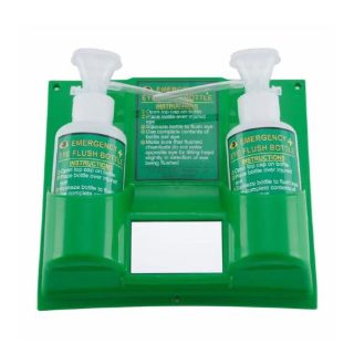 EWB02 Emergency Wall Mount Eye Wash Double Bottle Station