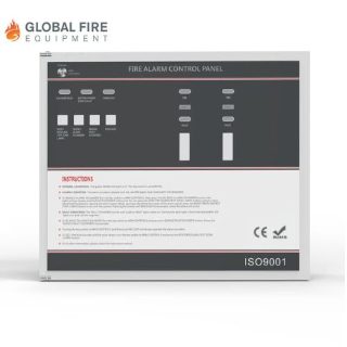 Global Fire CP100 6 Zone Conventional Fire Alarm Control Panel