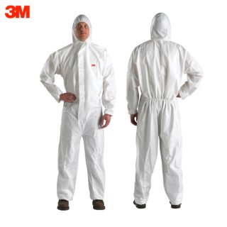 3M 4510 Microporous PE Laminate Disposable Protective Coverall Type 5/6