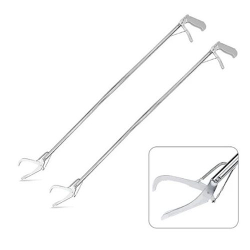 Aluminum Snake Catcher Lightweight Long Handle Reptile Handling Tool