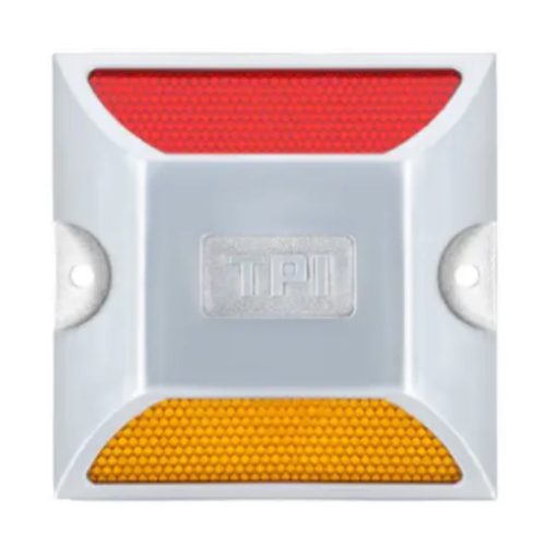 TPI MRS-102 Aluminum Double Sided Reflective Road Stud Cat Eye