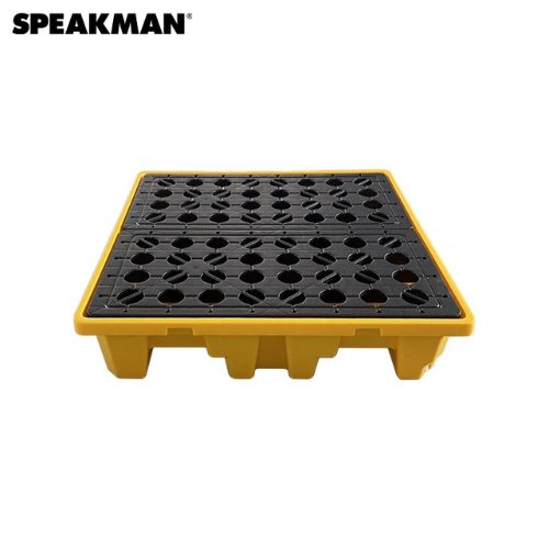 SPEAKMAN ZC5 4 Drum Spill Pallet for Industrial Chemical and Liquid Containment
