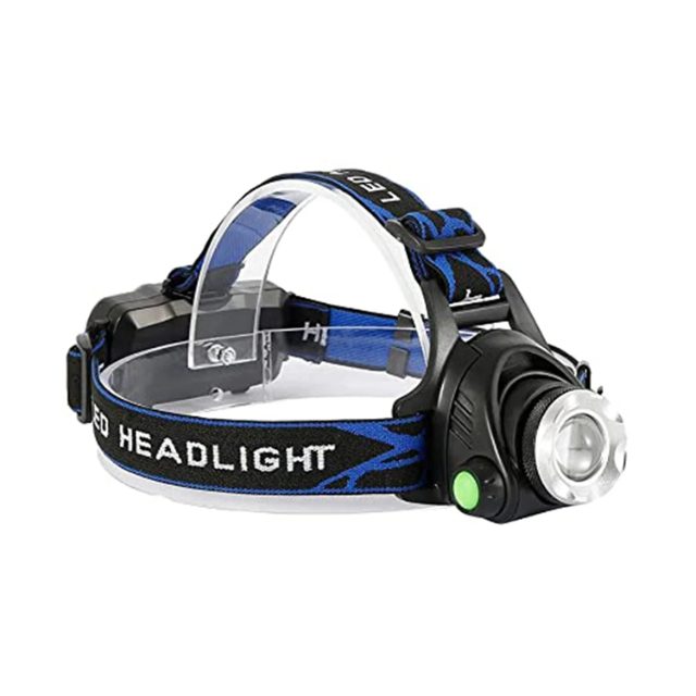 RECHARGEABLE CREE XML T6 LED ZOOMABLE HEADLAMP ADJUSTABLE OUTDOOR CAMPING AND FISHING HEADLIGHTS