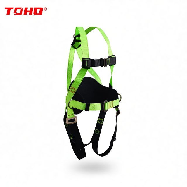 TOHO MH106 3D RING FULL BODY SAFETY HARNESS FOR FALL ARREST AND WORK POSITIONING WITH STEEL COBRA BUCKLES