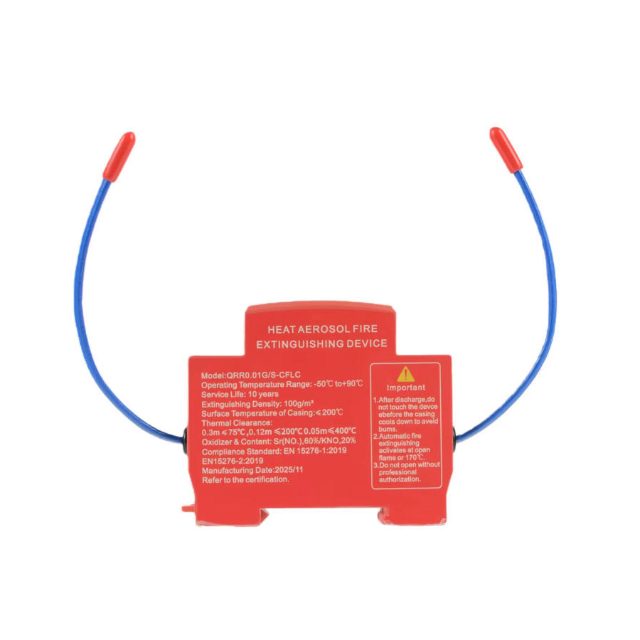HOT AEROSOL FIRE EXTINGUISHING DEVICE AUTOMATIC FIRE SUPPRESSION FOR ELECTRICAL PANELS