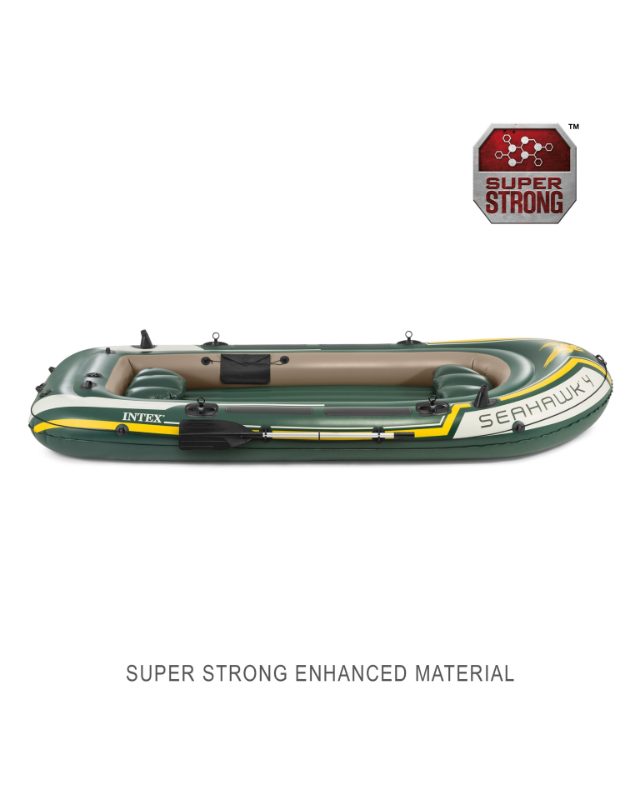 INTEX SEAHAWK™ 4 INFLATABLE BOAT SET FOR 4 PERSON