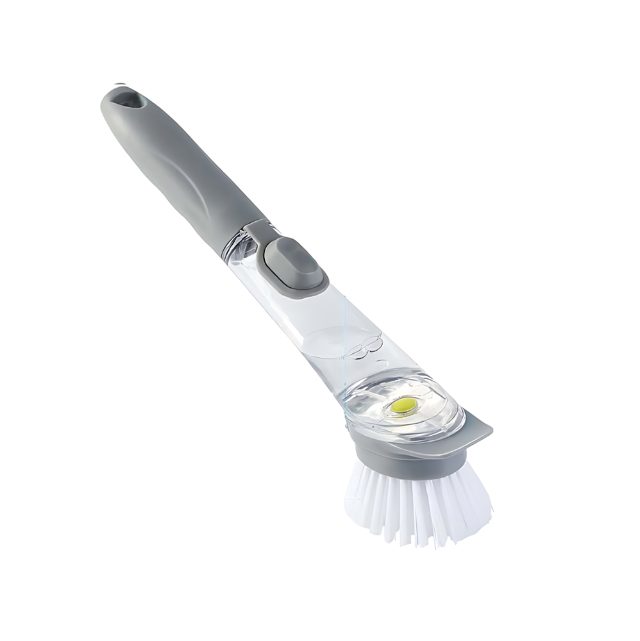 PUSH BUTTON DISHWASHING BRUSH CLEANER
