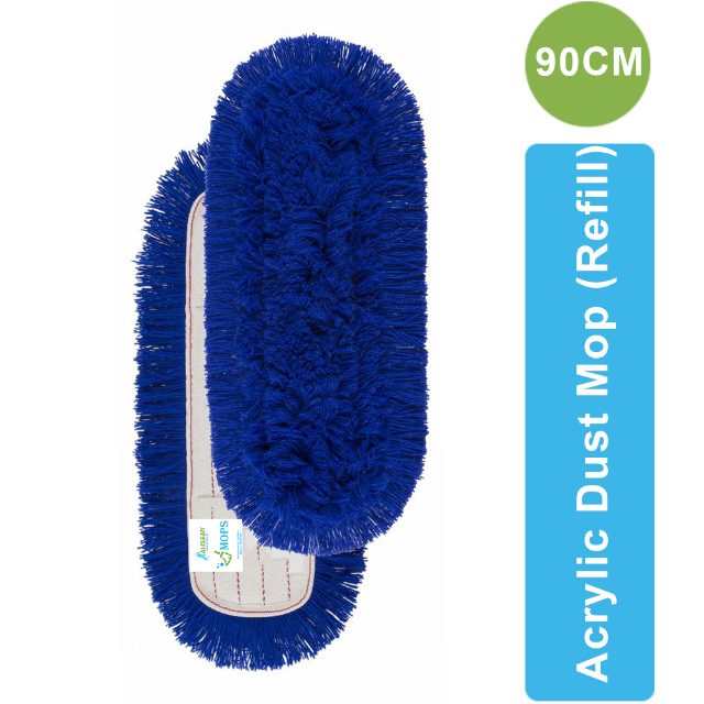 AMR 90CM Acrylic Dust Mop Refill for Dry Floor Cleaning