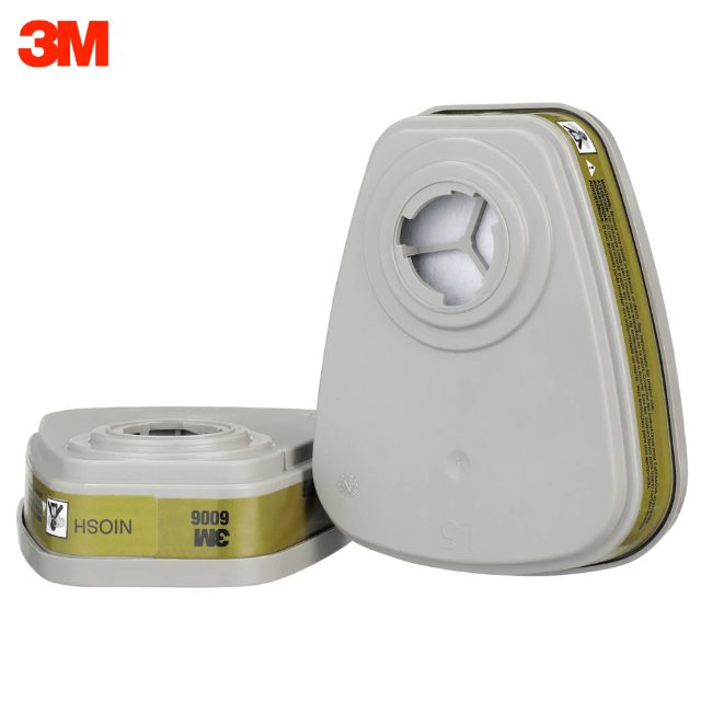 3M 6006 Multi Gas and Vapor Cartridge for Compatible Respirators