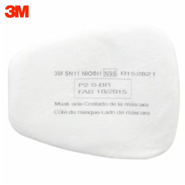 3M 5N11 N95 Particulate Pre Filter for Reusable Respirators