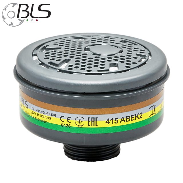 BLS 415 ABEK2 Cartridge Filter for Gas and Vapour Protection
