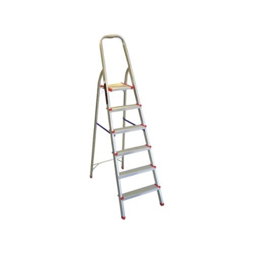 High Quality Household Aluminium A Type Folding Stairs Ladder with Work Platform