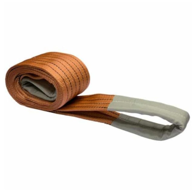 Strong 6 Ton Flat Polyester Webbing Anchor Sling for Heavy Duty Lifting