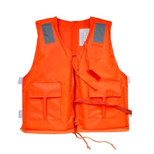 MSAJ8 High Quality Marine Swimming Rescue Adult Polyester Life Jacket Safety Flotation Vest